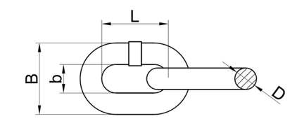 EN818-2 Lifting Chain view 2