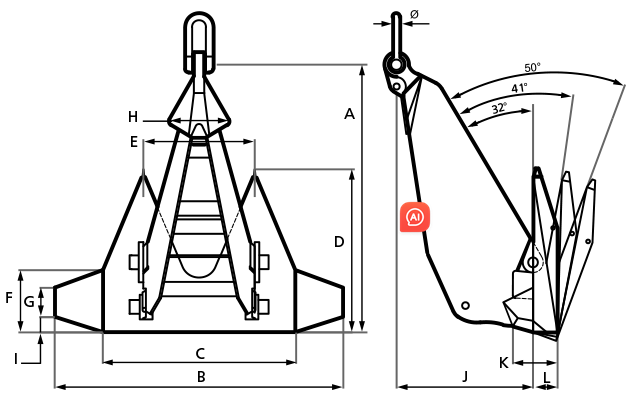 MK5 Drag Anchor view 2