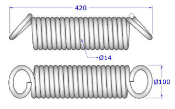 Steel Springs view 3